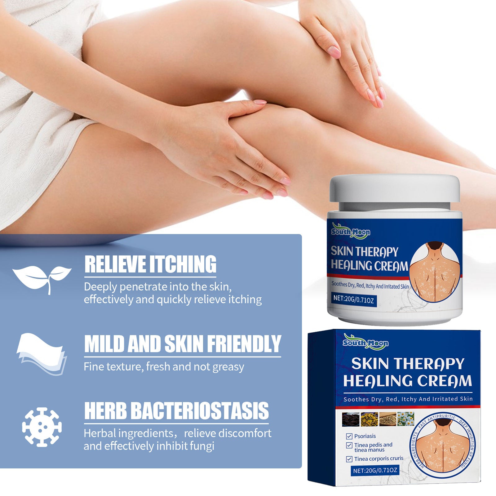Skin Care Cream Gentle Ingredients Nourish Body Skin And Relieve Redness Skin Care Cream